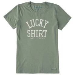 Women's Lucky Shirt Short Sleeve Crusher Tee