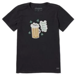 Women's Irish You Were Beer Short Sleeve Crusher Tee