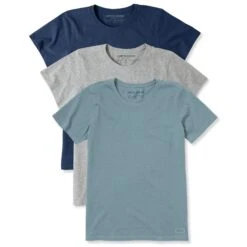 Women's Solid 3-Pack Crusher Crew Multi 6