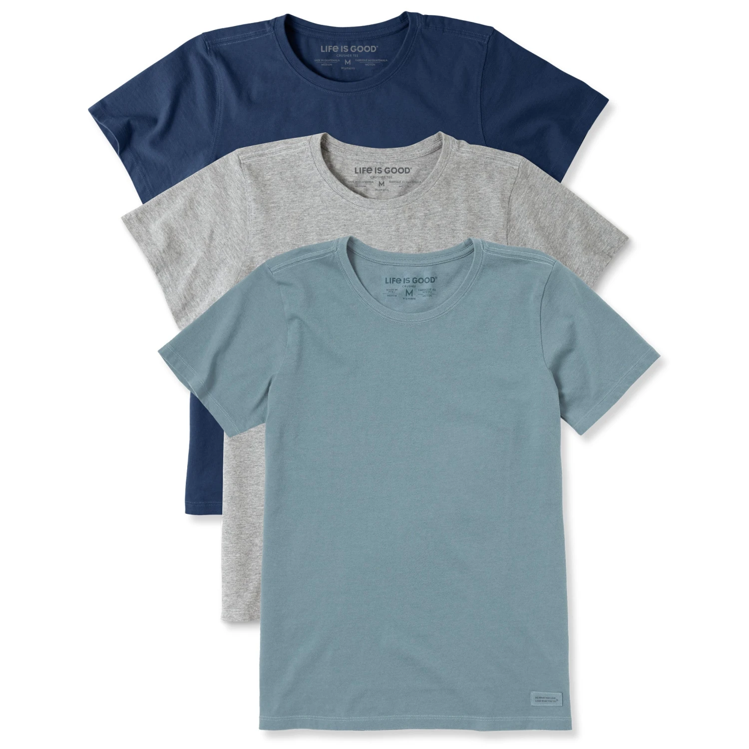 Women's Solid 3-Pack Crusher Crew Multi 6 1 Women's Solid 3-Pack Crusher Crew Multi 6