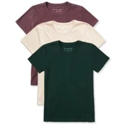 Women's Solid 3-Pack Crusher Crew Multi 5