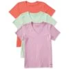 Women's Solid 3-Pack Crusher- Vee Multi 5