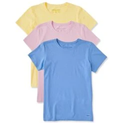 Women's Solid 3-Pack Crusher-LITE Crew Multi 1