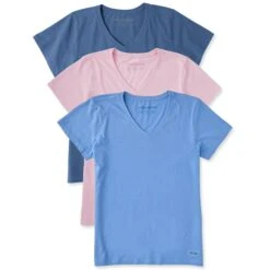 Women's Solid 3-Pack Crusher-LITE Vee Multi 1