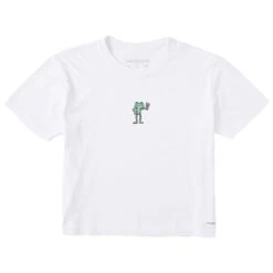 Women's Frog With Wine Short Sleeve Crusher Boxy Tee 18 Women's Frog With Wine Short Sleeve Crusher Boxy Tee -LIFE IS GOOD SHOP 158222 1