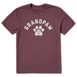 Men's Grandpaw Short Sleeve Crusher Tee