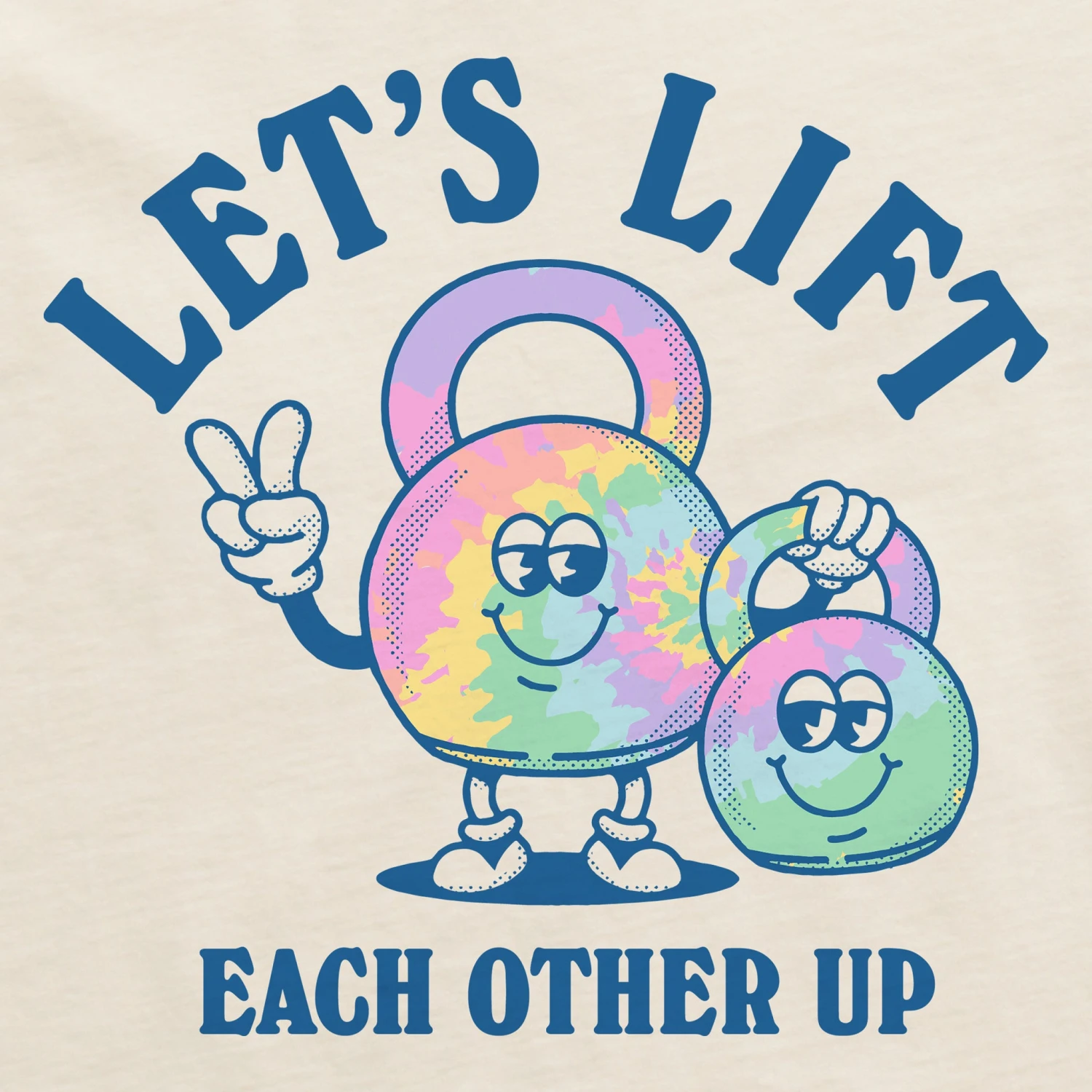 Women's Matchbook Lift Each Other Up Tie Dye Crusher Boxy Hoodie 2 Women's Matchbook Lift Each Other Up Tie Dye Crusher Boxy Hoodie - Image 2