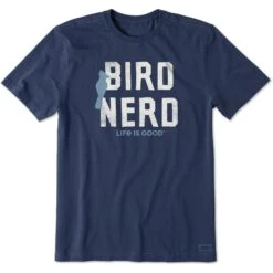 Men's Bird Nerd Short Sleeve Tee -LIFE IS GOOD SHOP 158815 1