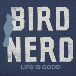 Men's Bird Nerd Short Sleeve Tee -LIFE IS GOOD SHOP 158815 2