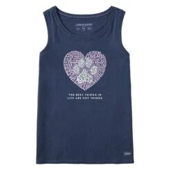 Women's Best Things Paw Heart Crusher Tank 20 Women's Best Things Paw Heart Crusher Tank -LIFE IS GOOD SHOP 159048 1