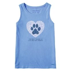 Women's Best Things Paw Heart Crusher Tank 22 Women's Best Things Paw Heart Crusher Tank -LIFE IS GOOD SHOP 159056 1
