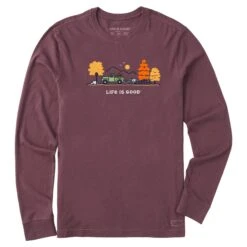 Men's Fall Truck Vista Long Sleeve Crusher Tee