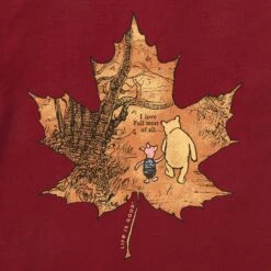 Women's Winnie & P Maple Leaf Long Sleeve Crusher Tee -LIFE IS GOOD SHOP 159478 2