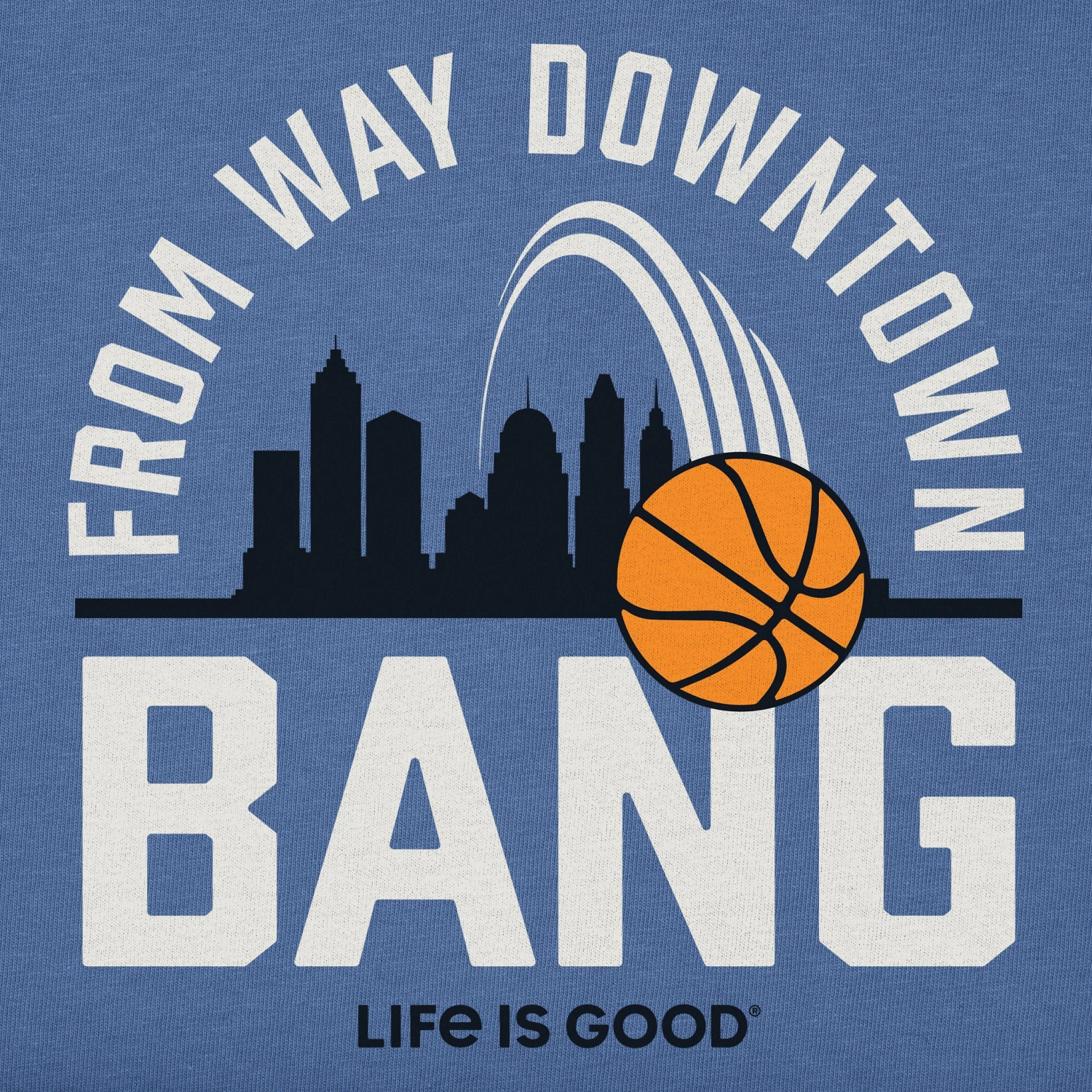 Men's From Way Downtown Bang Short Sleeve Tee 4 Men's From Way Downtown Bang Short Sleeve Tee - Image 4