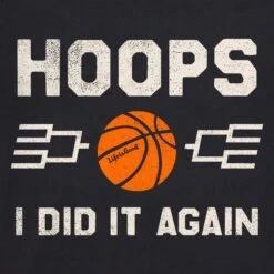 Men's Hoops I Did It Again Short Sleeve Tee -LIFE IS GOOD SHOP 159564 2