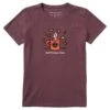 Women's Happy Fall Y'all Mug Short Sleeve Crusher Tee