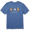 Men's Baseball Trio Short Sleeve Tee