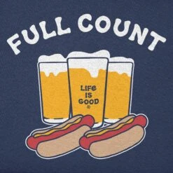 Men's Full Count Short Sleeve Tee -LIFE IS GOOD SHOP 160022 2
