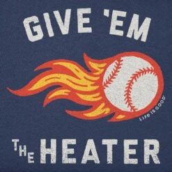Men's Give Em The Heater Short Sleeve Tee -LIFE IS GOOD SHOP 160047 2