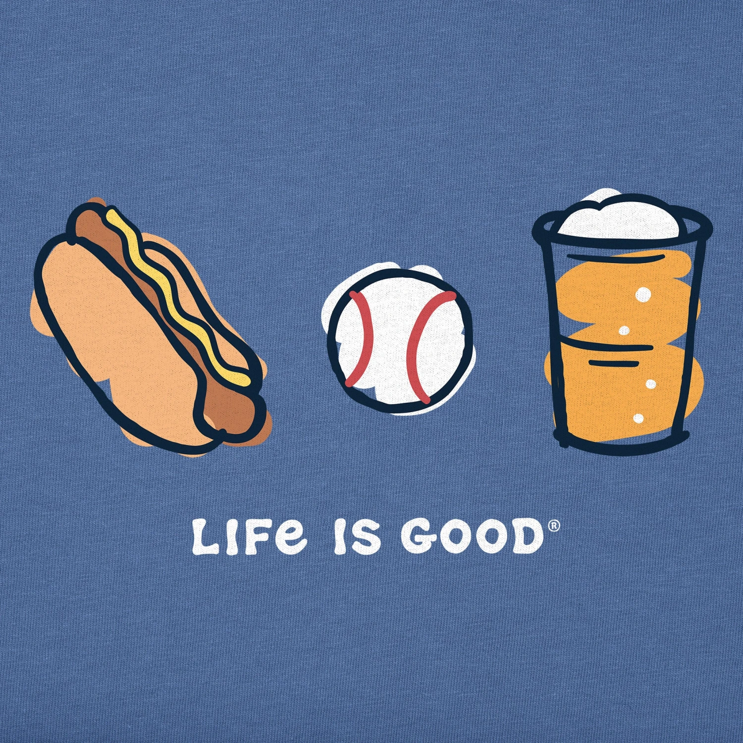 Men's Baseball Trio Short Sleeve Tee 4 Men's Baseball Trio Short Sleeve Tee - Image 4