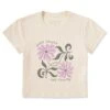 Women's Good Things Are Coming Daisies Crusher-LITE Shrunken Tee