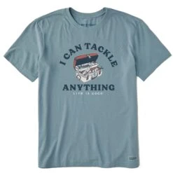 Men's I Can Tackle Anything Short Sleeve Crusher Tee