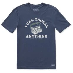 Men's I Can Tackle Anything Short Sleeve Crusher-LITE Slim Fit Tee