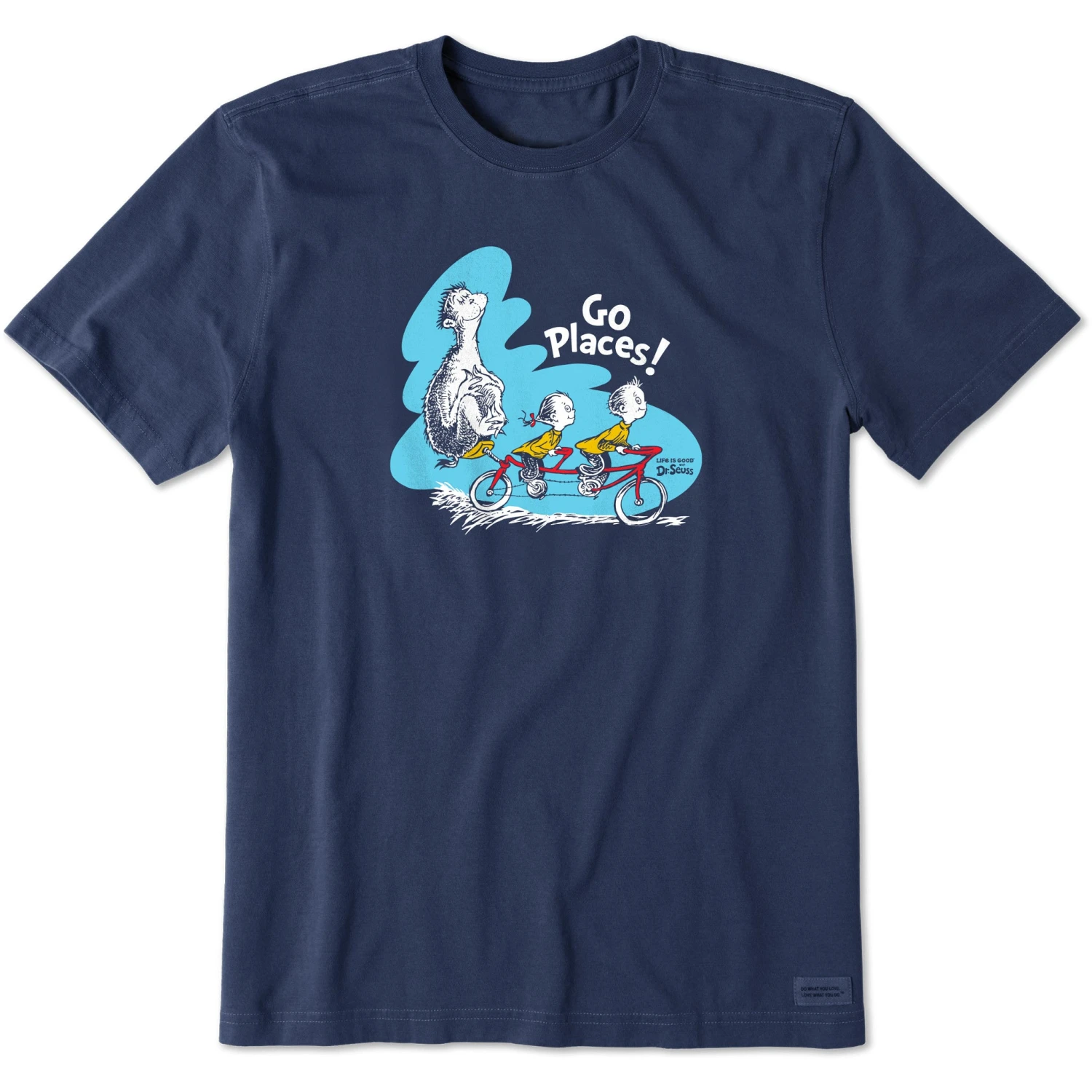 Men's Dr. Seuss Go Places Short Sleeve Tee 3 Men's Dr. Seuss Go Places Short Sleeve Tee - Image 3