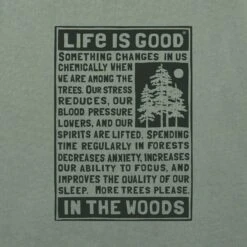 Women's Berts Tree Manifesto Short Sleeve Crusher Tee -LIFE IS GOOD SHOP 162274 2