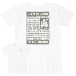 Women's Berts Tree Manifesto Short Sleeve Crusher Tee -LIFE IS GOOD SHOP 162287 1