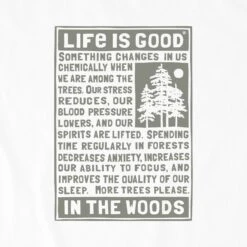Women's Berts Tree Manifesto Short Sleeve Crusher Tee -LIFE IS GOOD SHOP 162287 2