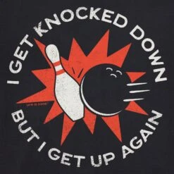 Men's I Get Knocked Down Short Sleeve Tee -LIFE IS GOOD SHOP 163106 2