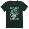 Women's Explore The Internet Short Sleeve Crusher Tee
