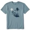 Men's Beach Mission Short Sleeve Crusher Tee