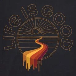 Women's Feel The Flow Short Sleeve Tee -LIFE IS GOOD SHOP 163344 2