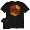 Men's Golden Hour Landscape Short Sleeve Tee