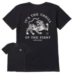 Women's It's The Thrill Of The Fight Short Sleeve Tee -LIFE IS GOOD SHOP 163812 1