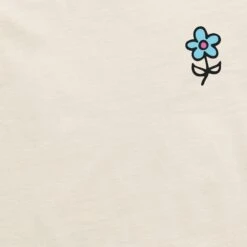 Women's Keep It Simple Little Flower Short Sleeve Crusher Boxy Tee -LIFE IS GOOD SHOP 164303 3