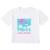 Women's Cote D'Azur Short Sleeve Crusher Boxy Tee