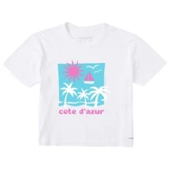 Women's Cote D'Azur Short Sleeve Crusher Boxy Tee