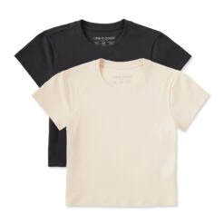 Women's Solid 2-Pack Crusher-LITE Shrunken Tee - Multi 1