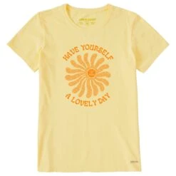 Women's Have Yourself A Lovely Day Short Sleeve Tee