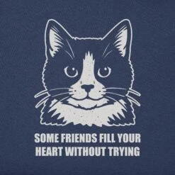 Men's Bert's Fill Your Heart Tuxedo Cat Short Sleeve Crusher Tee -LIFE IS GOOD SHOP 165255 2