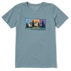 Women's All Day All Night Short Sleeve Crusher Tee