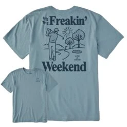 Men's Freakin Golf Weekend Short Sleeve Crusher Tee