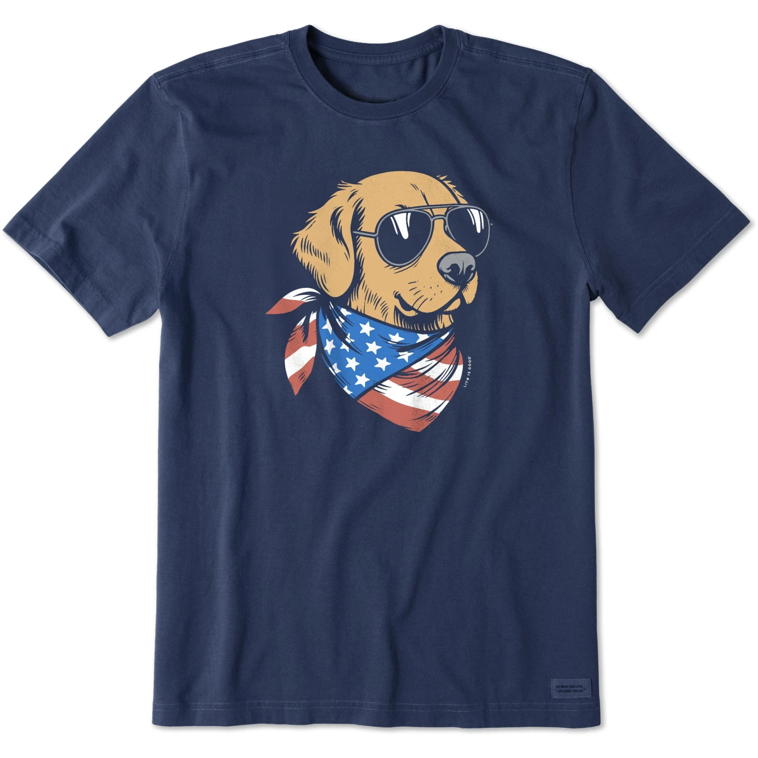 Men's Golden Patriot Short Sleeve Tee 1 Men's Golden Patriot Short Sleeve Tee