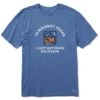 Men's In Whiskey Years Delicious Short Sleeve Tee