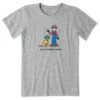Women's Life Is Super Good Short Sleeve Tee