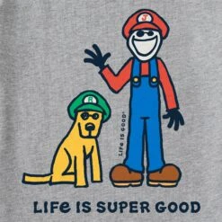 Women's Life Is Super Good Short Sleeve Tee -LIFE IS GOOD SHOP 166795 2