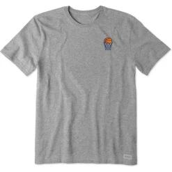 Men's Hoops Short Sleeve Tee -LIFE IS GOOD SHOP 168346 1